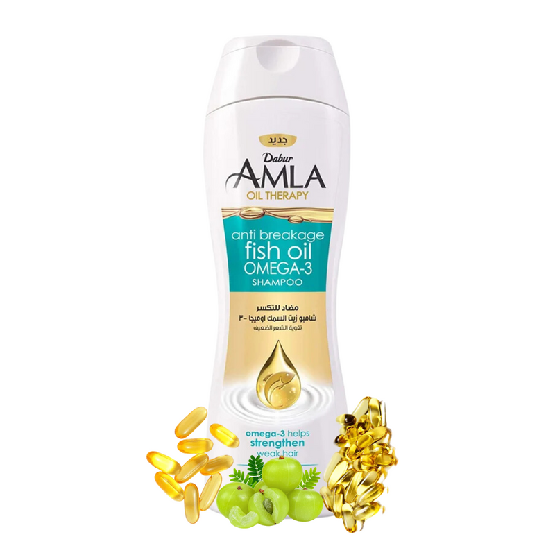 Amla Shampoo Con Omega 3 400 ml