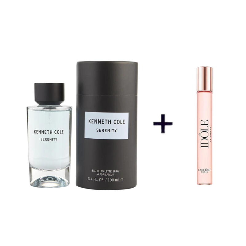 Set Kenneth Cole Serenity EDT 100ml + Idole L´Intense EDP 10ml