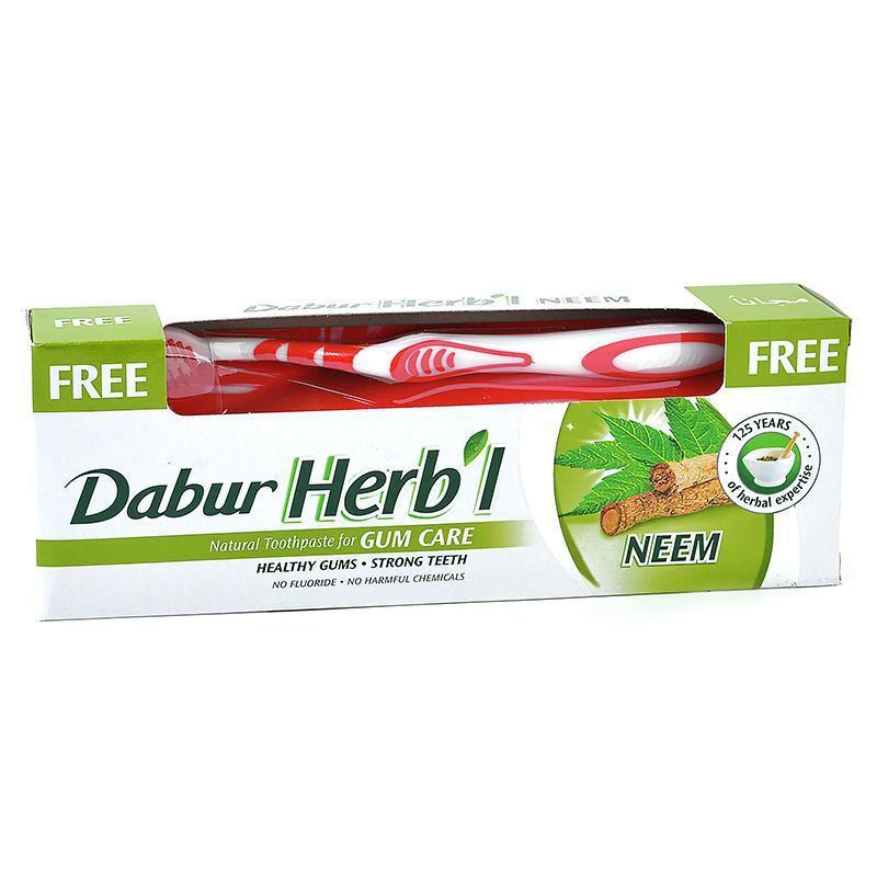 Pasta Dental Herb'l Neem + Cepillo de Dientes 150gr