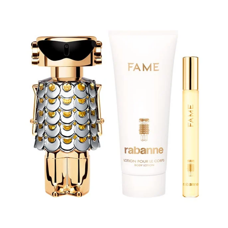 Set Paco Rabanne Fame EDP 80ml + 10ml + Body Lotion 100ml