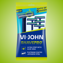 Vi-John Maquina de Afeitar Desechable Aloe Vera X 5 Doble Hojilla