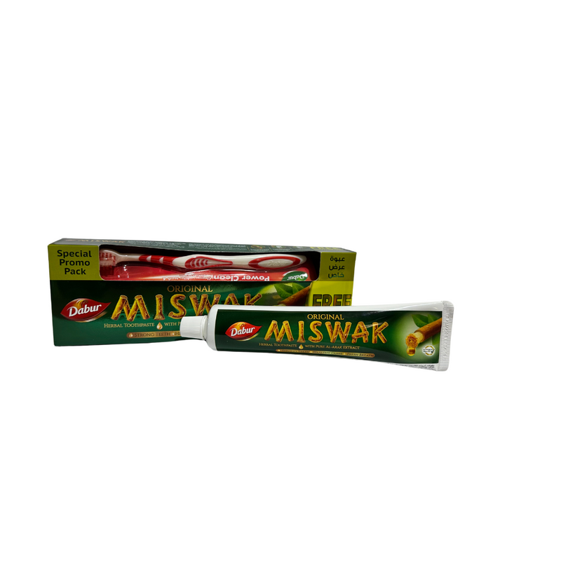 Dabur Miswak Herbal Pasta Dental 190 gr + Cepillo