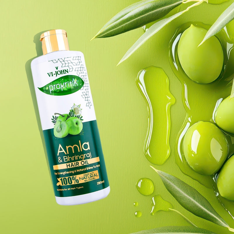 Prakritik Aceite Capilar Amla y Polvo Ayurvédica 250 ml