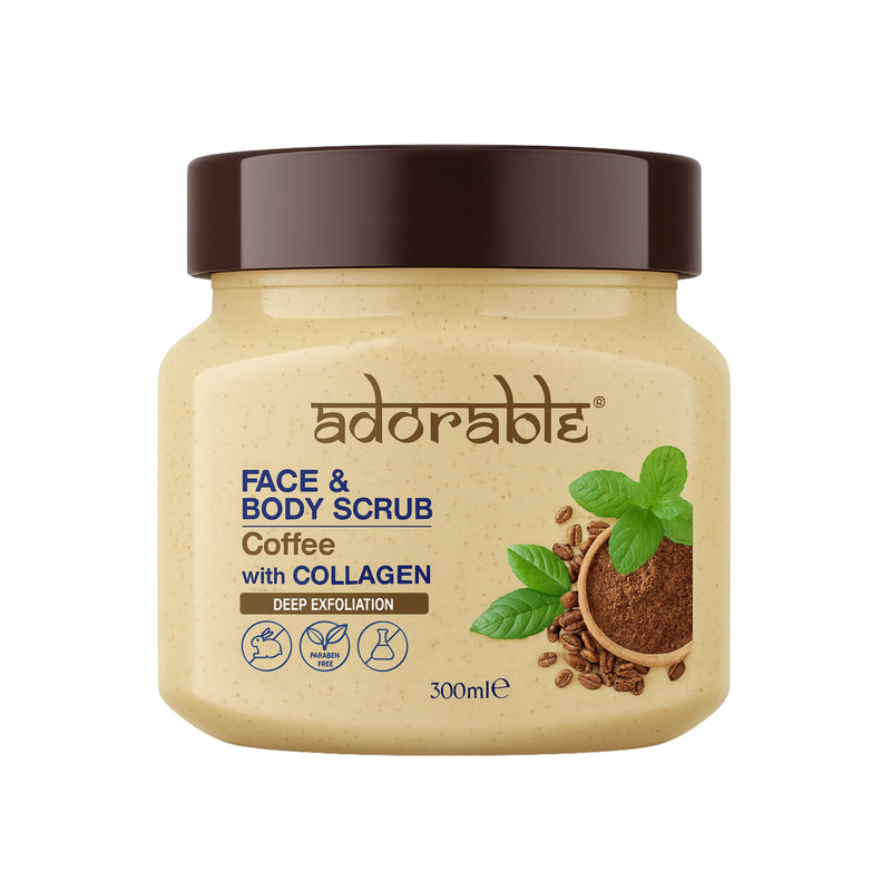 Adorable Exfoliante Café & Colageno 300 ml