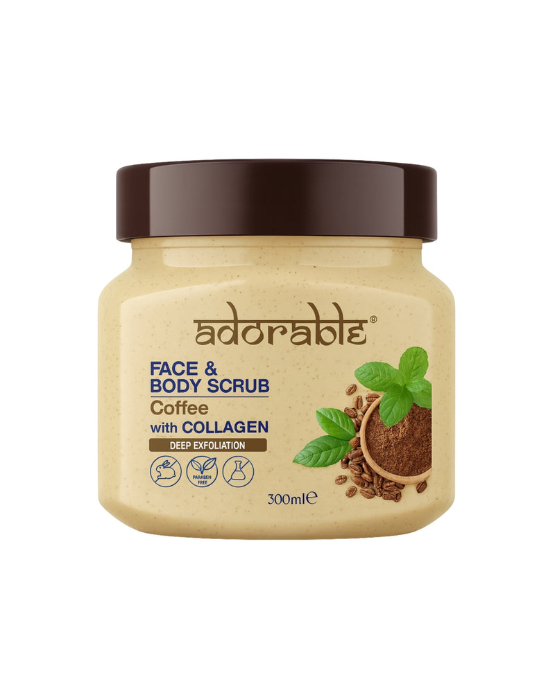 Adorable Exfoliante Café & Colageno 300 ml