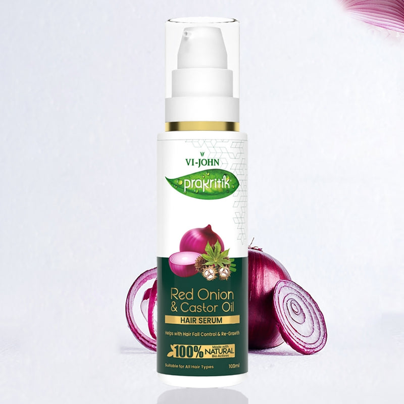 Prakritik Serum Capilar Cebolla Roja y Castor 100 ml