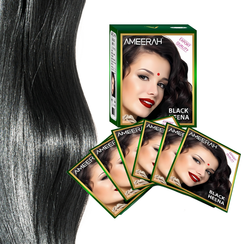 Ameerah Henna Black 10 gr x 6 Sachets