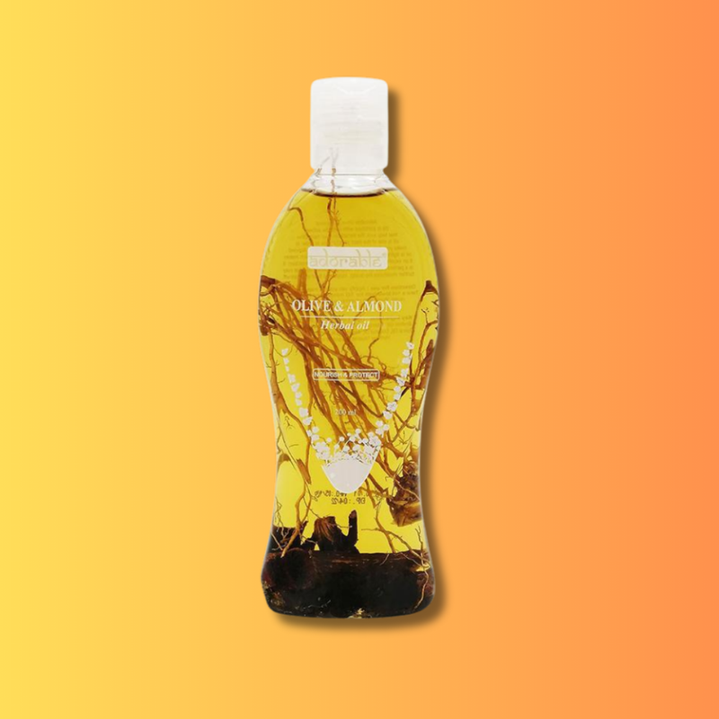 Aceite Capilar Adorable - Oliva & Alemdra 200 ml Nutre y Protege