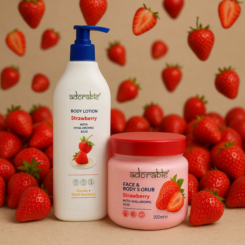 Pack Adorable Corporal Frutilla & Ácido Hialurónico