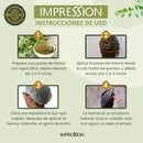 Impression Henna 100% Color Natural Negro 3 Saches de 50gr