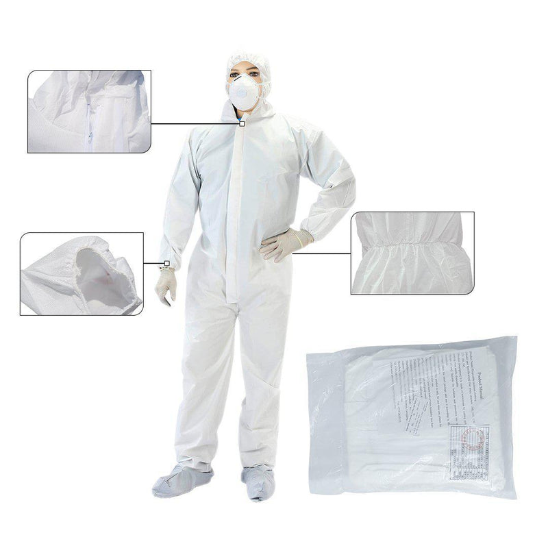 Buzo Blanco Cuerpo Entero Talla L