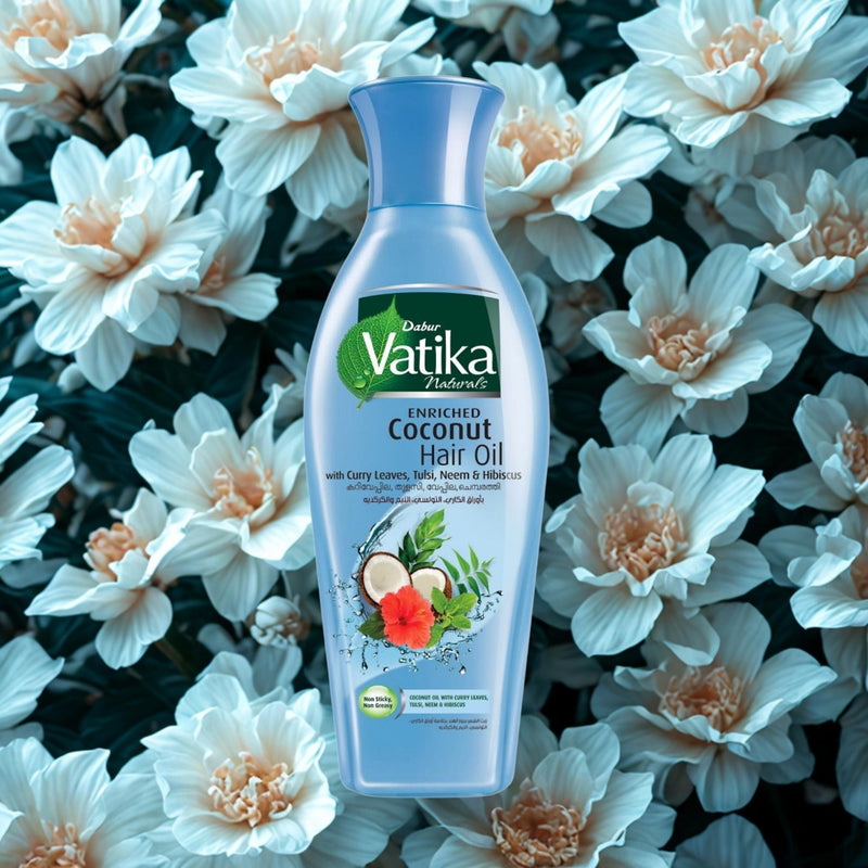 Vatika Aceite Capilar Coco y Hojas de Curry 250 ml